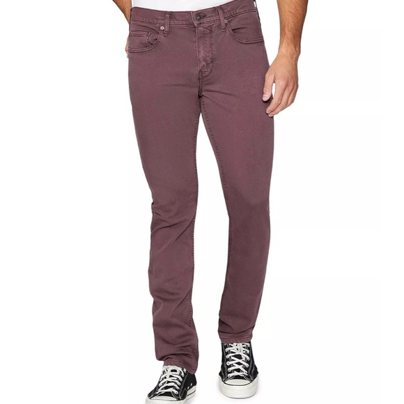 Paige Federal Slim Straight Jeans in Vintage Rich Malbec Sz 29 - Picture 3 of 11